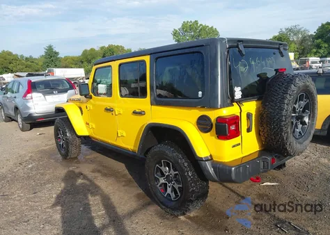 2021 Jeep Wrangler Unlimited Rubicon 4X4 z USA, uszkodzony, nr VIN 1C4JJXFM0MW520156